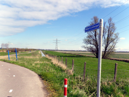 Walter B. LeClercPath looking North